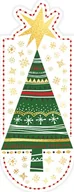 Zakładki do książek - Henry Zakładka magnetyczna owal choinka z gwiazdką - gadżet - miniaturka - grafika 1