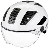 Kaski rowerowe - Abus Hyban 2.0 Ace Kask, polar white M 52-58cm 2020 Kaski miejskie i trekkingowe 86997 - miniaturka - grafika 1
