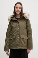 Kurtki damskie - Tommy Hilfiger kurtka damska kolor zielony zimowa WW0WW42744 - miniaturka - grafika 1