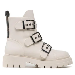 Botki Guess FL7OBI LEA10 Écru - Botki damskie - miniaturka - grafika 1
