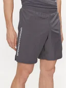 Spodenki męskie - Under Armour Szorty sportowe Ua Woven Wdmk Shorts 1383356-025 Szary Loose Fit - miniaturka - grafika 1