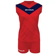 Zestawy męskiej odzieży sportowej - Givova, kit new york, czerwony/niebieski, S - miniaturka - grafika 1