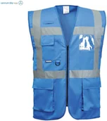Odzież robocza - PORTWEST F476 KAMIZELKA IONA EXECUTIVE ; NIEBIESKI - miniaturka - grafika 1