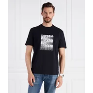 Koszulki męskie - Emporio Armani T-shirt | Regular Fit - miniaturka - grafika 1