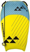 Materace dmuchane i koła do pływania - Waimea Waimea Waimea Dmuchana deska bodyboard Boogie Air żółto-niebieska PVC Uniwersalny 71561-uniw - miniaturka - grafika 1