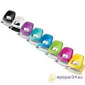 Dziurkacze - Leitz Dziurkacz 5008 WOW metalowy - zielony - miniaturka - grafika 1