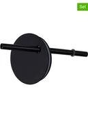 Sztućce dla dzieci - Design Letters 2-częściowy zestaw w kolorze czarnym - miniaturka - grafika 1