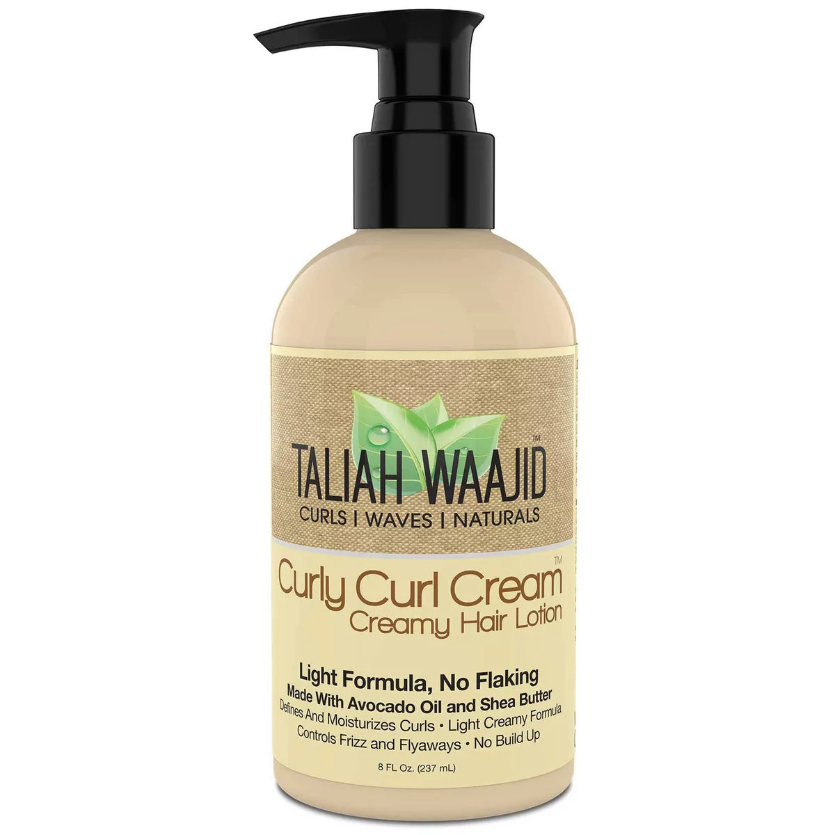 Taliah Waajid, Curly Curl Cream Creamy Hair Lotion, Odżywka do włosów, 237ml