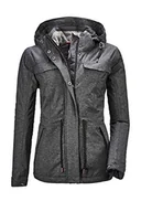 Kurtki damskie - G.I.G.A. DX Damska kurtka funkcyjna Limitlos Wmn Jck A Casual z odpinanym kapturem niebieski Denim antracyt 44 - miniaturka - grafika 1
