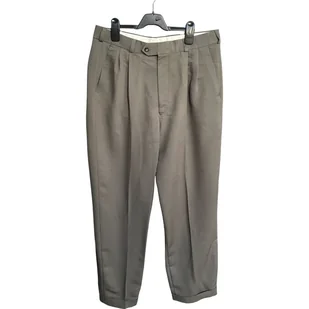 Marks&Spencer Spodnie Męskie Wygodne Eleganckie Stylowe Brązowe 42-44 - Spodnie męskie - miniaturka - grafika 1