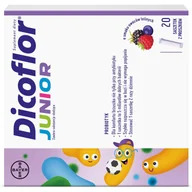 Układ pokarmowy - Dicoflor Junior, dla dzieci od 3 lat i dorosłych, smak owoców leśnych, 20 saszetek - miniaturka - grafika 1