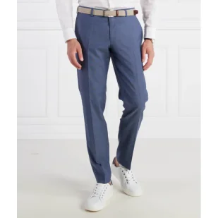 Joop! Wełniane spodnie | Slim Fit - Spodnie męskie - miniaturka - grafika 1