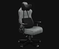 Fotele i krzesła biurowe - Fotel Biurowy YUMISU 2049 Materiał CLOUD/BLACK - 4D - miniaturka - grafika 1