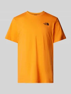 T-shirt z nadrukiem z logo - Koszulki męskie - miniaturka - grafika 1