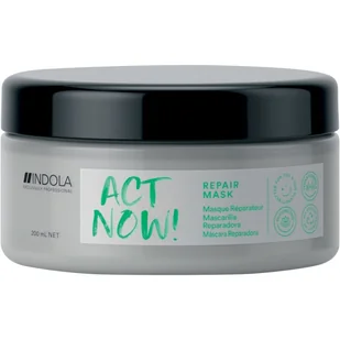 Indola Act Now! Repair Mask odżywcza maska do włosów zniszczonych 200 ml - Maski do włosów - miniaturka - grafika 2
