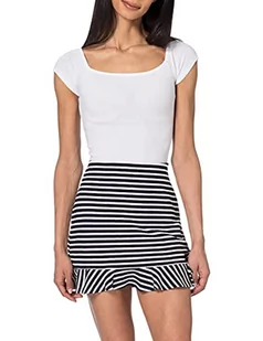 Inside Spódnica damska, Czarny/biały w paski 91, S - Spódnice - miniaturka - grafika 1