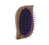 Szczotki i grzebienie do włosów - Anwen Travel Hairbrush, mini drewniana szczotka do włosów - miniaturka - grafika 1