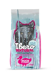 Ibero Cold Press Dog Senior Duck/Turkey - 12kg - Sucha karma dla psów - miniaturka - grafika 1