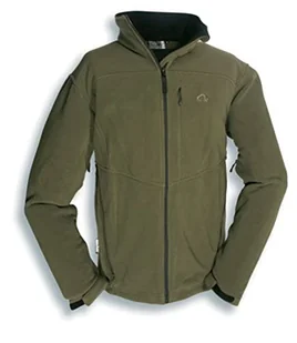 Tatonka Essential męska kurtka polarowa "Gander Jacket" dunkelolive XL - Kurtki męskie - miniaturka - grafika 1