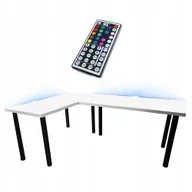 Biurka gamingowe - Biurko Gamingowe Narożne Taśma Rgb - miniaturka - grafika 1