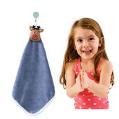 Okrycia kąpielowe dla dzieci - Ręcznik do rąk mały ręczniczek 30x30cm świąteczny dla dzieci z mikrofibry - miniaturka - grafika 1