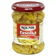 Mieszanki warzywne, sałatki - Rolnik Fasolka szparagowa żółta 470 g - miniaturka - grafika 1