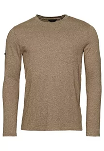 Superdry Studios L/S Top M6010724A Fossil Brown Marl XXL Męski, Brown Marl Fossil, XXL - Koszulki męskie - miniaturka - grafika 1