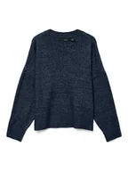 Swetry damskie - ONLY Sweter w kolorze granatowym - miniaturka - grafika 1
