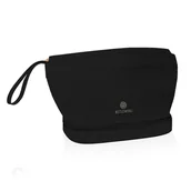 Kosmetyczki, organizery i kuferki - Betlewski Kosmetyczka Skórzana Pojemna Uniseks Czarna - miniaturka - grafika 1