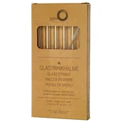 Zestawy do wina - Stolzle Lausitz Ekologiczne szklane słomki 6 szt + szczoteczka - miniaturka - grafika 1