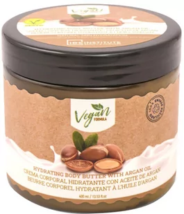 Krem do ciała Idc Institute Idc Vegan Body Butter Argan 400 ml (8436591924838) - Balsamy i kremy do ciała - miniaturka - grafika 1