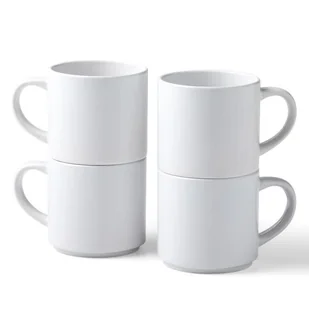 Kubki i kubki Cricut Biały kubek ceramiczny 295 ml x 4 - Kubki dla dzieci - miniaturka - grafika 1