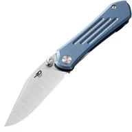 Noże - Nóż składany Bestech Knives Icarus - Silver Blade / Blue Titanium - miniaturka - grafika 1