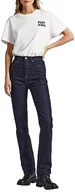 Spodnie damskie - Pepe Jeans Jeansy damskie Cleo Raw, Niebieski (denim), 29W / 32L - miniaturka - grafika 1