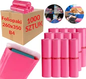 Koperty - Foliopaki Kurierskie Różowe B4 260x350mm - 1000 szt. - miniaturka - grafika 1