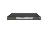 Pozostałe akcesoria sieciowe - LevelOne GES-2128 łącza sieciowe Zarządzany L2 Gigabit Ethernet (10/100/1000) Czarny - miniaturka - grafika 1