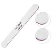 Akcesoria do paznokci - Neonail Pilnik prosty szary 100/180 4506 - miniaturka - grafika 1