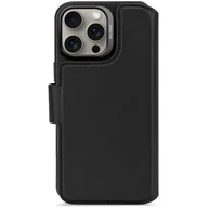 Etui i futerały do telefonów - Etui DECODED Leather Detachable Wallet MagSafe do Apple iPhone 16 Pro Max Czarny | Bezpłatny transport - miniaturka - grafika 1