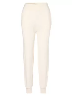 HUGO - Spodnie damskie  Sajity, biały|beżowy - Spodnie sportowe damskie - miniaturka - grafika 1