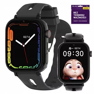 KidWatch CT30 Czarny - Smartwatch - miniaturka - grafika 1
