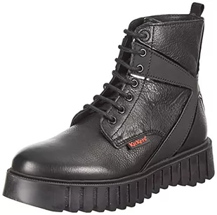 Kickers Damskie kozaki Kick Fabulous, czarne, rozmiar 36 UE - Kozaki damskie - miniaturka - grafika 1