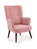 Fotele - Fotel wypoczynkowy Darli różowy - miniaturka - grafika 1
