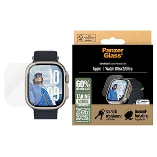 PanzerGlass Ultra-Wide Fit Apple Watch Ultra 2 / Ultra Screen Protection 3712 - Akcesoria do smartwatchy - miniaturka - grafika 1