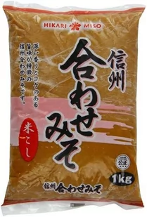 Pasta Awase Miso, mieszana 1kg - Hikarimiso - Pasztet i przetwory mięsne - miniaturka - grafika 1