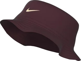 Nike FB5382-681 U NK Apex Bucket SQ SWSH L Czapka Unisex Dorosły Night Maroon/Ice Guava Rozmiar L - Czapki damskie - miniaturka - grafika 1