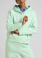 Bluzy damskie - Damska bluza nierozpinana Lee ESSENTIAL HOODIE L - miniaturka - grafika 1