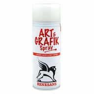 Farby i media malarskie - Lakier Werniks Bezbarwny Matowy W Sprayu Do Akryli 400Ml - miniaturka - grafika 1