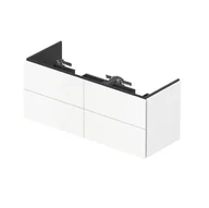 Szafki łazienkowe - Duravit L-Cube Szafka podumywalkowa 129x48,1x55 cm biały mat (dekor) LC625901818 - miniaturka - grafika 1