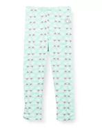 Legginsy - Sigikid Legginsy niemowlęce dla, Turkusowy/wzor/dzikie życie, 68 cm - miniaturka - grafika 1