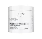 Maseczki do twarzy - APIS Platinum Gloss Platynowa Maska Algowa z Tripeptydem Miedziowym i Niacynamidem 200g - miniaturka - grafika 1